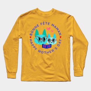 Bonne Fête Maman / Happy Mother’s Day Long Sleeve T-Shirt